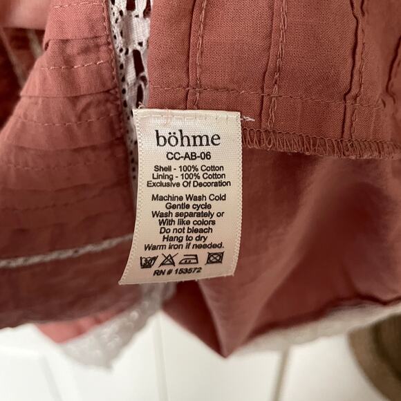 Bohme Cottagecore Blouse - Women's Medium, Ruffle Lace - Picture 4 of 4